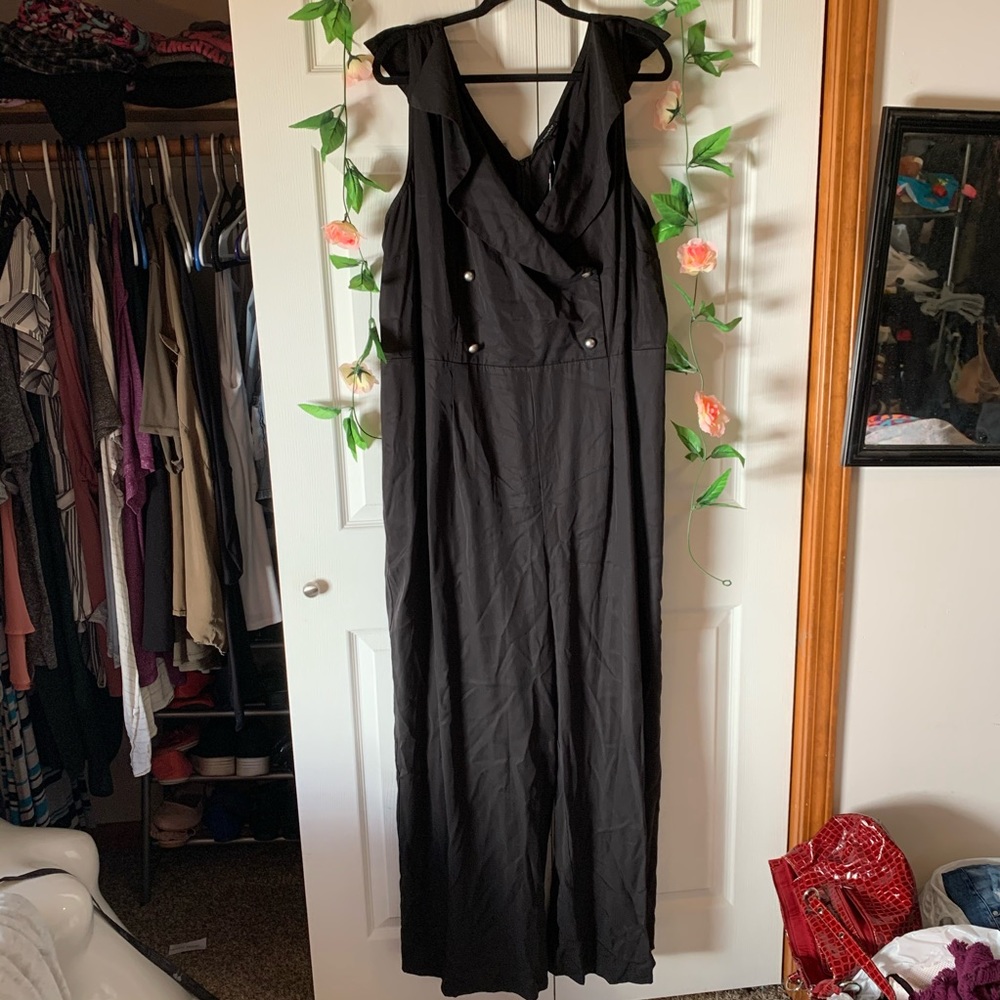 Jumpsuit with Silver Button Detail BRAND NEW